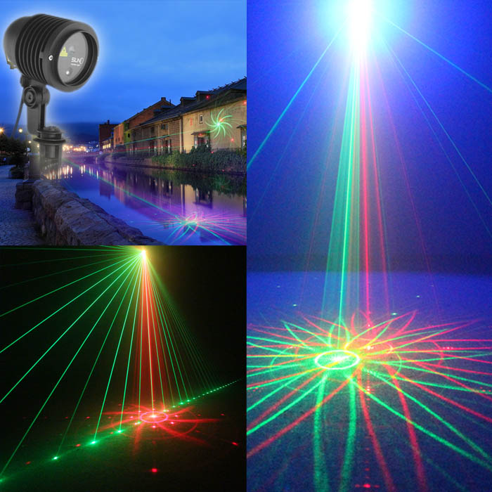 Outdoor Waterproof Laser Lamp Full Color Christmas Laser Lights